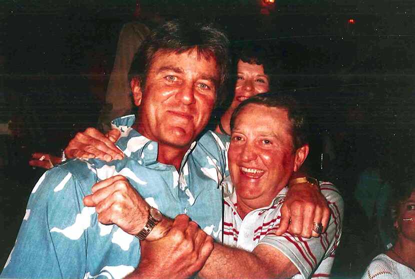 Don Meredith with his brother, Billy Jack.  Credit: Joe Meredith