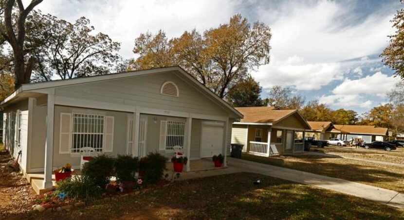 
Habitat for Humanity has built other homes in the Joppa area. This month, the Dallas City...