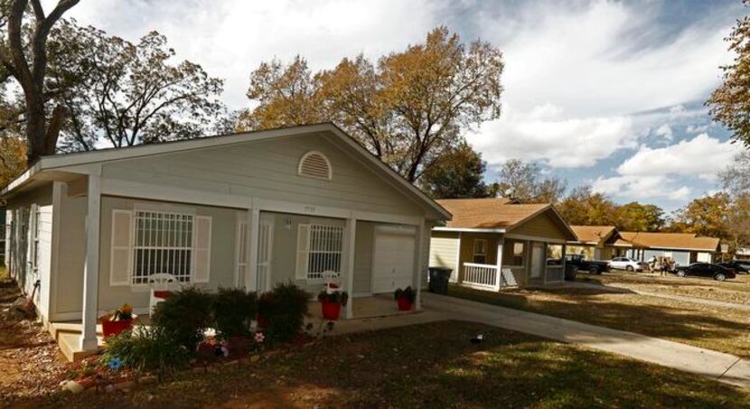 
Habitat for Humanity has built other homes in the Joppa area. This month, the Dallas City...