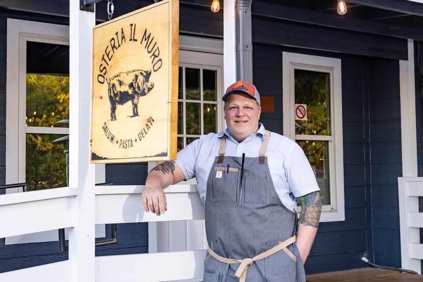 Chef Scott Girling owns Osteria il Muro in Denton.