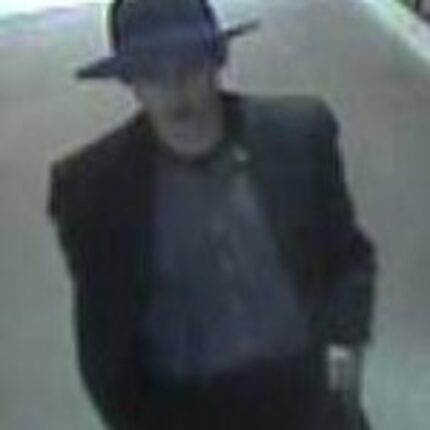  A still of video footage showing the suspect in the McKinney robbery. (Courtesy of McKinney...