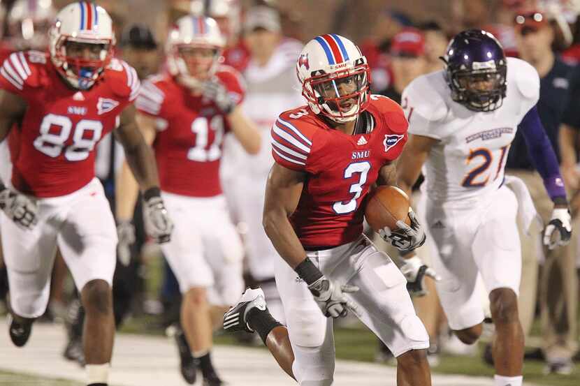 SMU receiver Darius Johnson has overcome a team suspension and academic issues to give the...