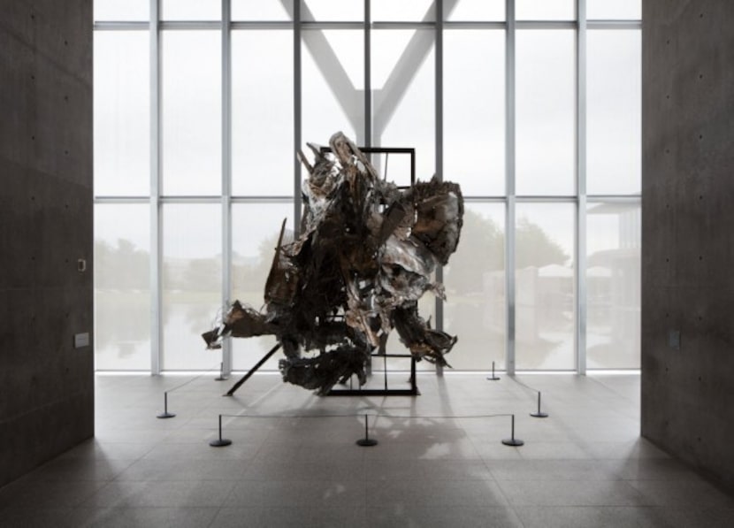  Frank Stella's 'Raft of the Medusa (Part I),' 1990, at the Modern Art Museum of Fort Worth