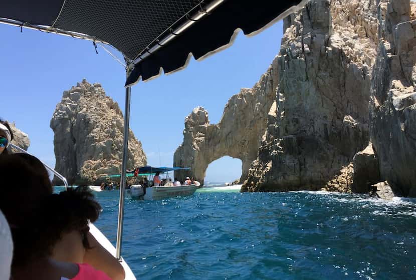 El Arco, an unusual rock formation, is one of the attractions in the sea off Cabos San Lucas.  