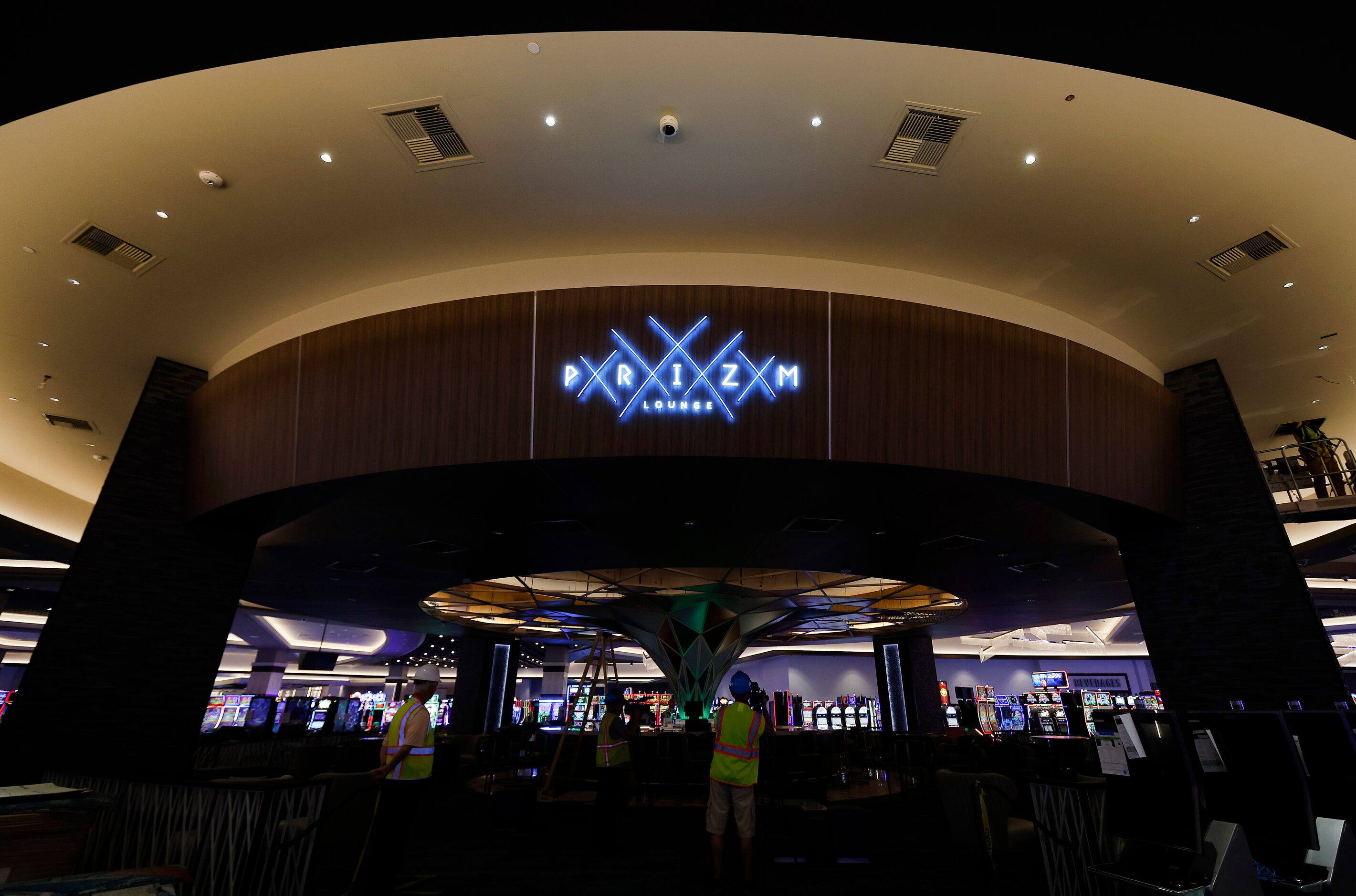 The Prizm Lounge is the hub of the casino floor.