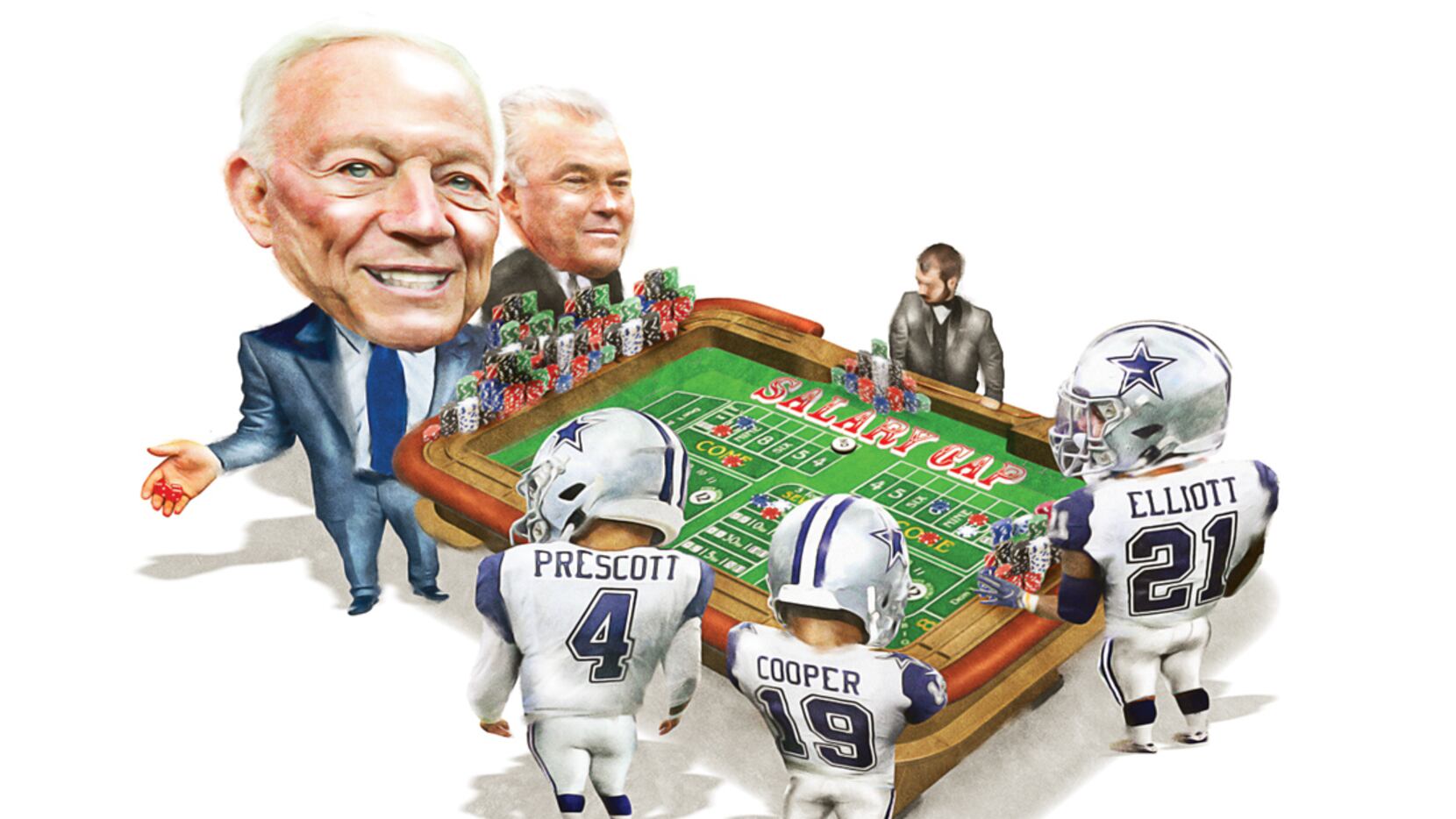 All in: Jerry Jones, Cowboys betting on NFL and themselves with