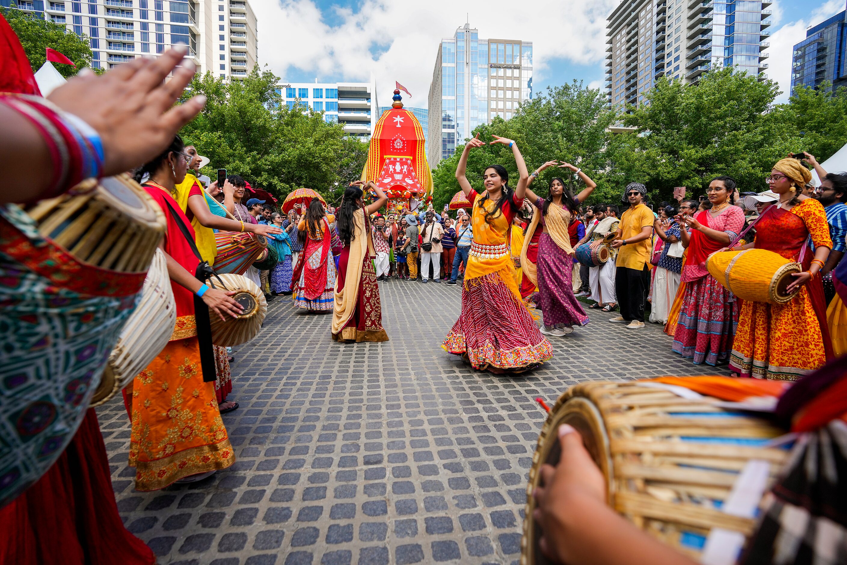 Dancers perform during the Festival of Joy on Saturday, April 15, 2023, in Dallas.