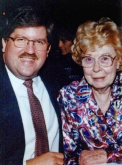  Marjorie Nugent met Bernhardt Tiede when her husband died in March 1990.