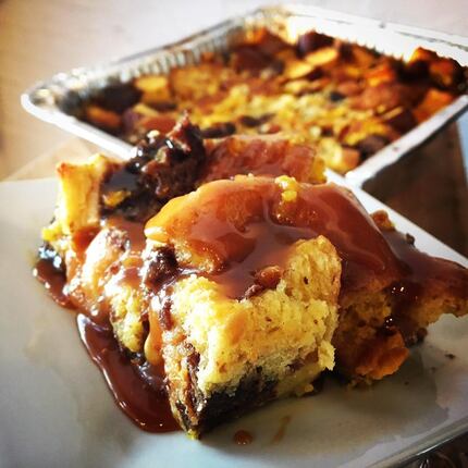 Glazed Donut Works will sell doughnut bread pudding in December 2020, as a pop-up at the...