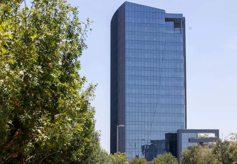 The newly built Granite Park Six stands 19-stories tall in Plano on Wednesday, Aug. 2, 2023....