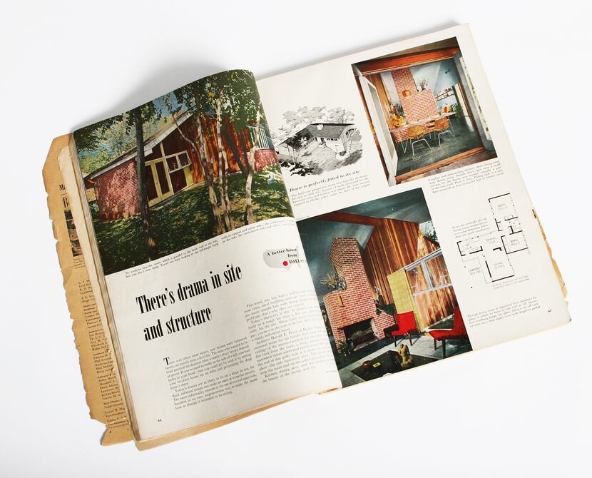 The Prinz home was featured in a 1952 edition of Better Homes & Gardens. (Sam...