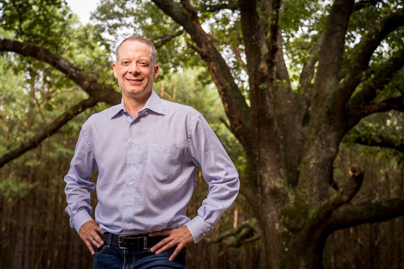 Monty Bennett, chairman and CEO of Ashford Inc., photographed at his East Texas ranch on...