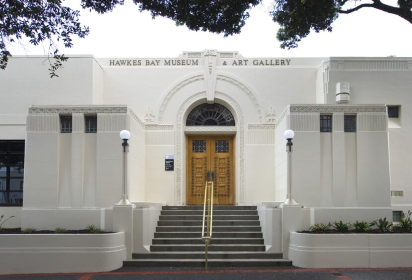 The Hawke's Bay Museum and Art Gallery in Napier, New Zealand.