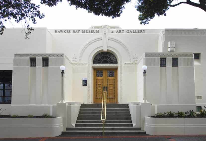 The Hawke's Bay Museum and Art Gallery in Napier, New Zealand.