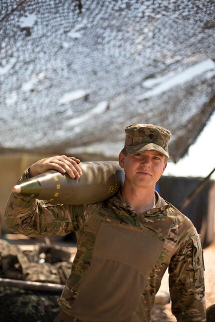 U.S. Army Spc. Dan Decker, 23, of Somerset, Ky., is from the 82nd Airborne Division's C...