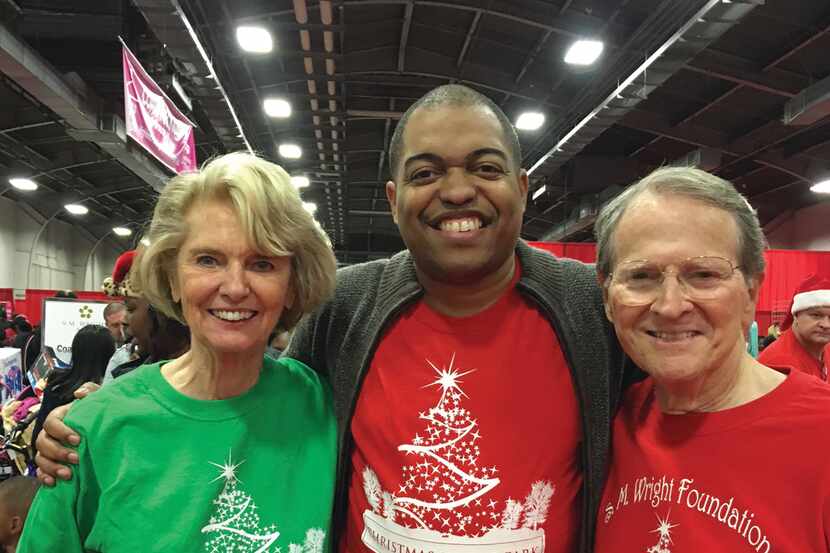 Allie Beth and the late Pierce Allman supported the S.M. Wright Foundation and Christmas in...