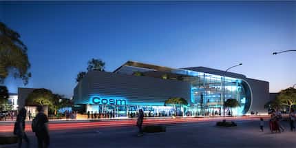 A rendering of the Cosm planned for Los Angeles.