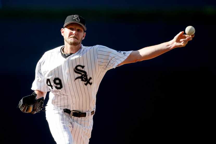 SAN DIEGO, CA - JULY 12:  Starting pitcher Chris Sale #49 of the Chicago White Sox and the...