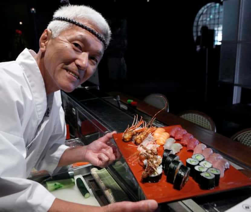 
Sushi Sake owner and head sushi chef Takashi Soda at his restaurant in June 2011
