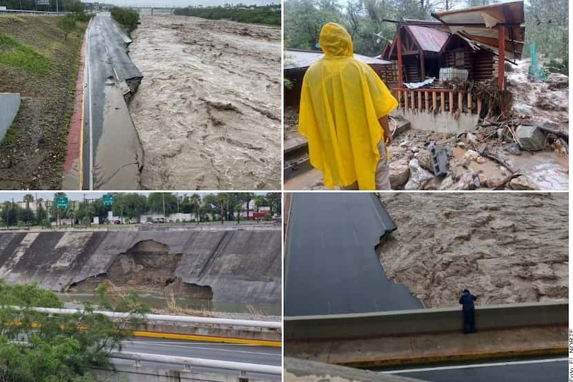 Samuel García, gobernador de Nuevo León, calcula daños por 1,000 millones de pesos (unos $55...
