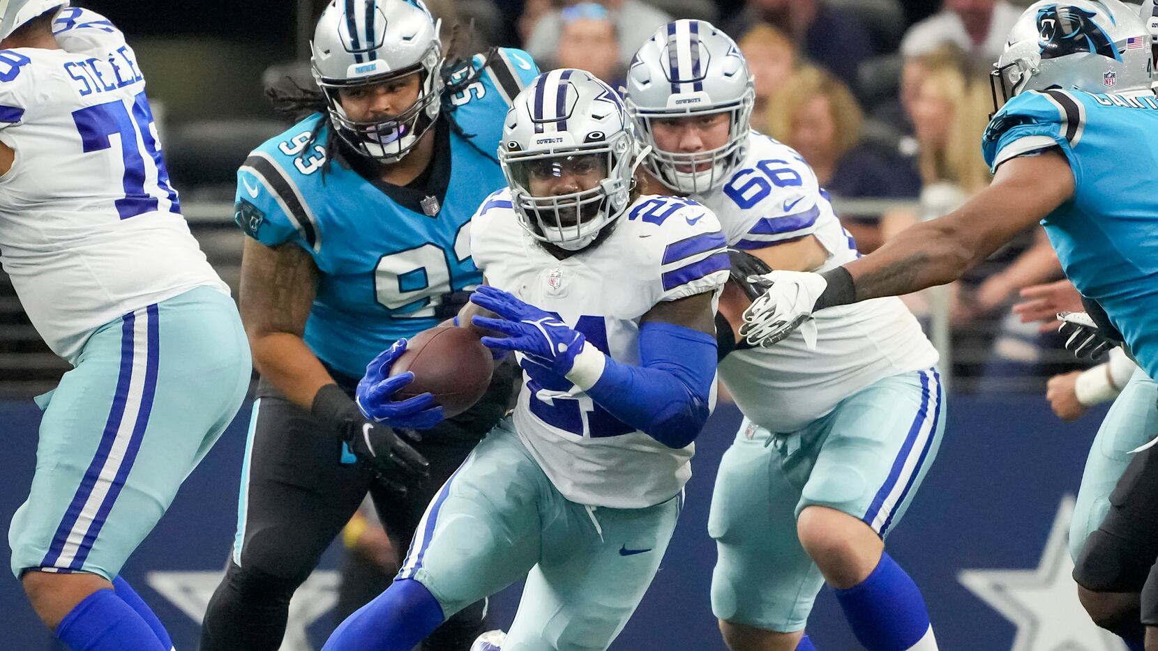 5 play breakdowns show Cowboys' run game not in the zone vs Panthers