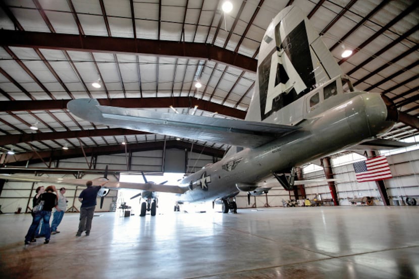  "Fifi," a B-29, is among the stars at the Commemorative Air Force's museum in Midland. The...