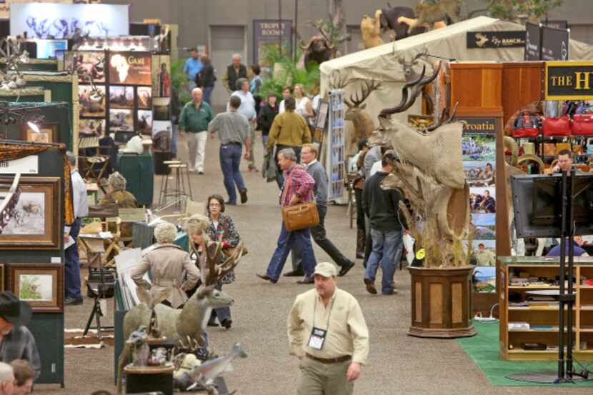 A wide vareity of vendors lined the Kay Bailey Hutchison Convention Center on Sunday, the...