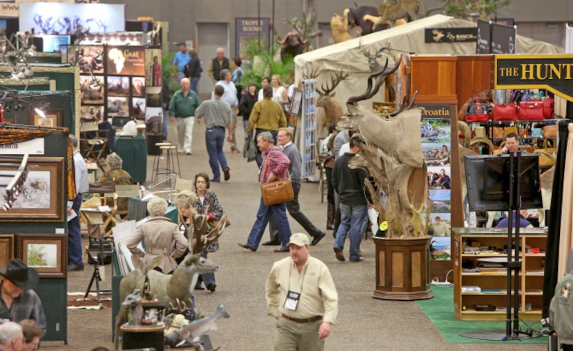 A wide vareity of vendors lined the Kay Bailey Hutchison Convention Center on Sunday, the...