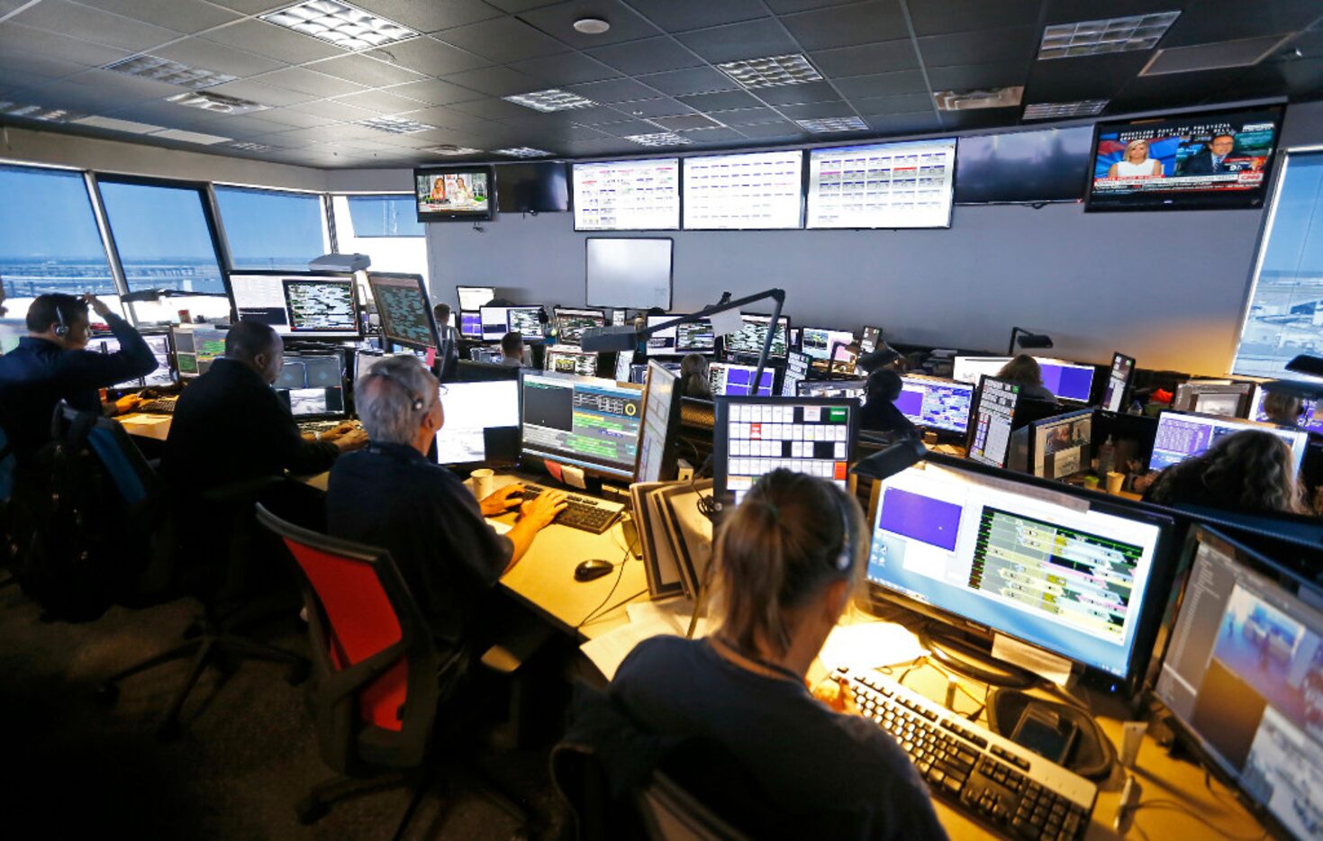 The DFW Hub Control Center at DFW International Airport