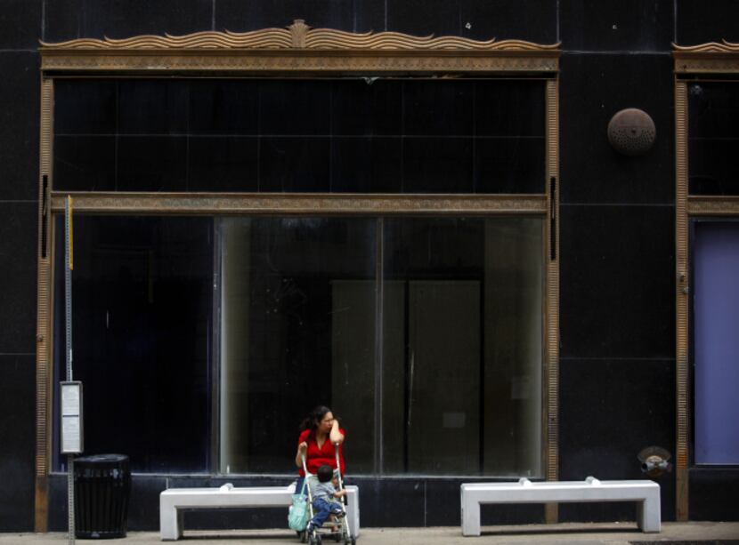 More than 30 percent of downtown Dallas retail space is still empty.