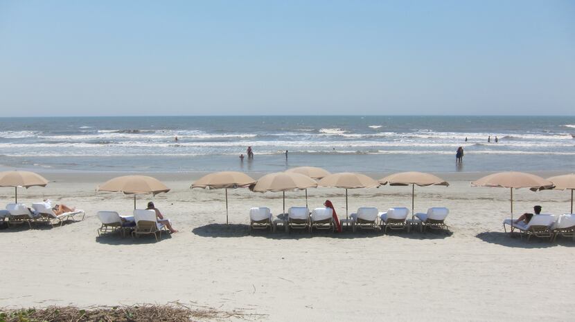 The beach is one of the main attractions at Kiawah Island Golf Resort in South Carolina.