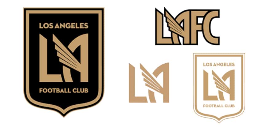 Los Angeles FC logos