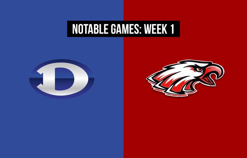 Notable games, Week 1 of the 2020 season: Decatur vs. Argyle.