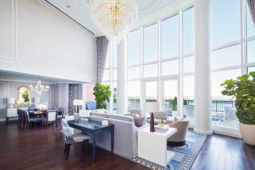 The John Adams Presidential Suite at the Boston Harbor Hotel will set you back $15,000 a...