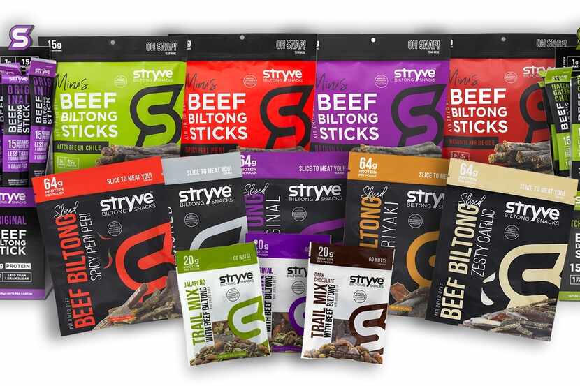 Stryve Biltong products