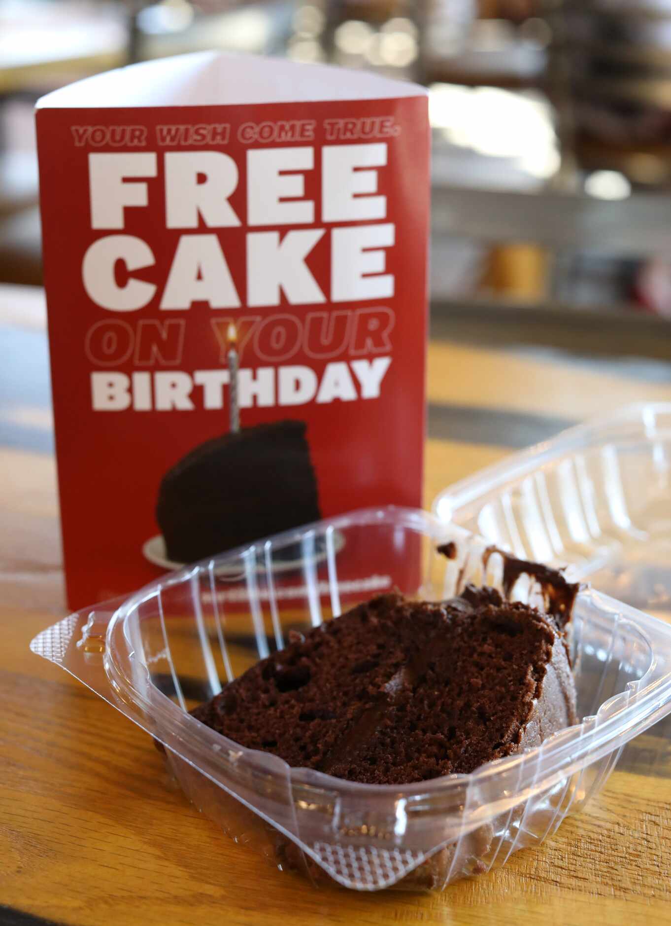 Free birthday cake available at Portillo's in Allen, TX, on Sep 7, 2023. (Jason...