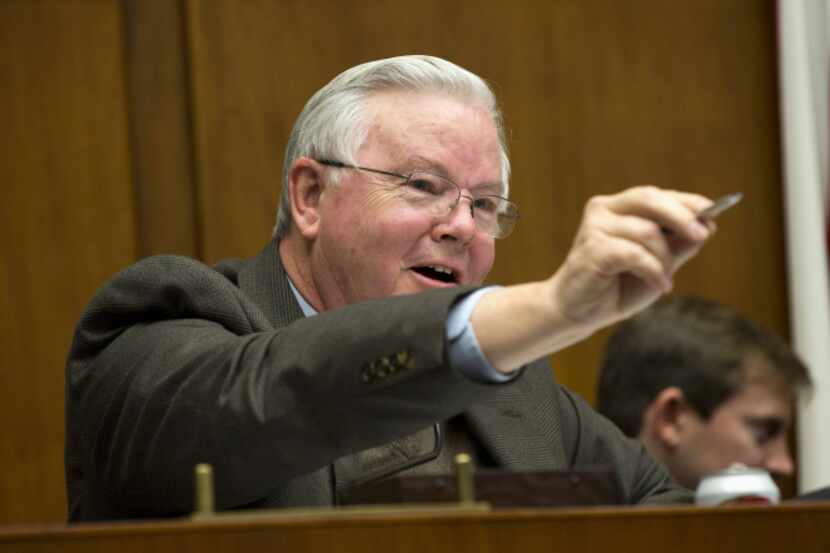 Rep. Joe Barton, R-Arlington, a former chairman of the House Energy and Commerce Committee,...