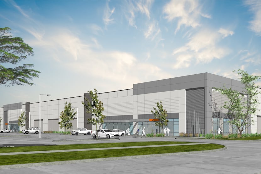The warehouse development is on Wilmeth Road near U.S. 75.