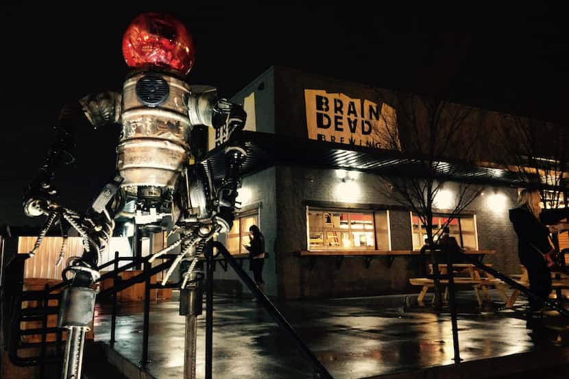 BrainDead Brewing opened on March 3, 2015 to a full crowd of thirsty Dallasites.