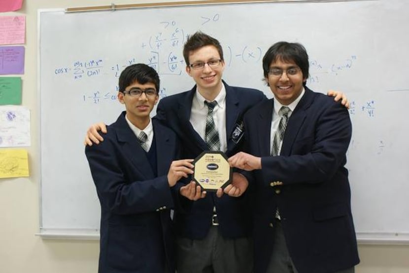 Robotics team members Ojaswi Ghimire, Alex White and Zanir Habib were part of the robotics...