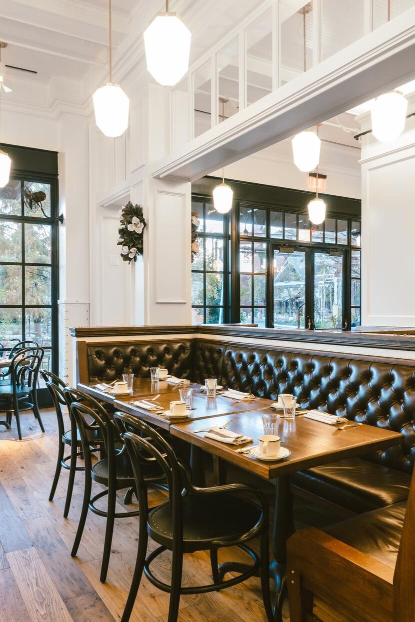 Hotel Emma's restaurant Supper offers a modern, Southern farmhouse look and feel.