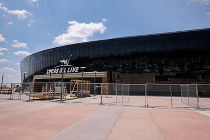 Lucas Oil Live is seen at WinStar World Resort and Casino, Tuesday, Aug. 29, 2023, in...