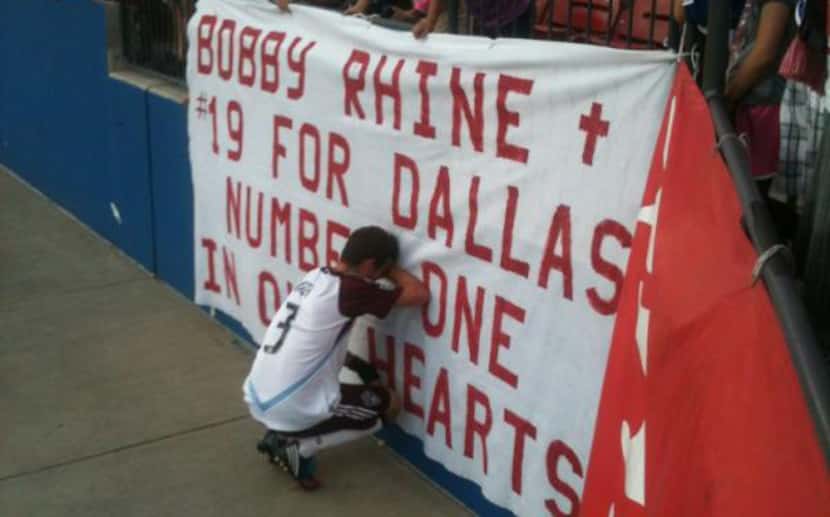 Drew Moor's first return to Dallas after the passing of Bobby Rhine.