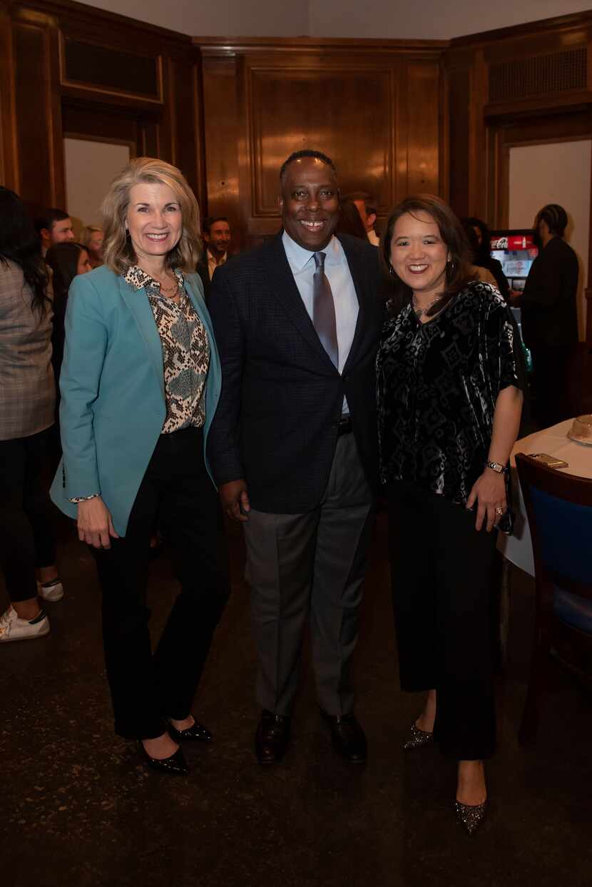 Charlene Lake, AT&T chief sustainability officer; Steven Williams, CEO of PepsiCo Foods...