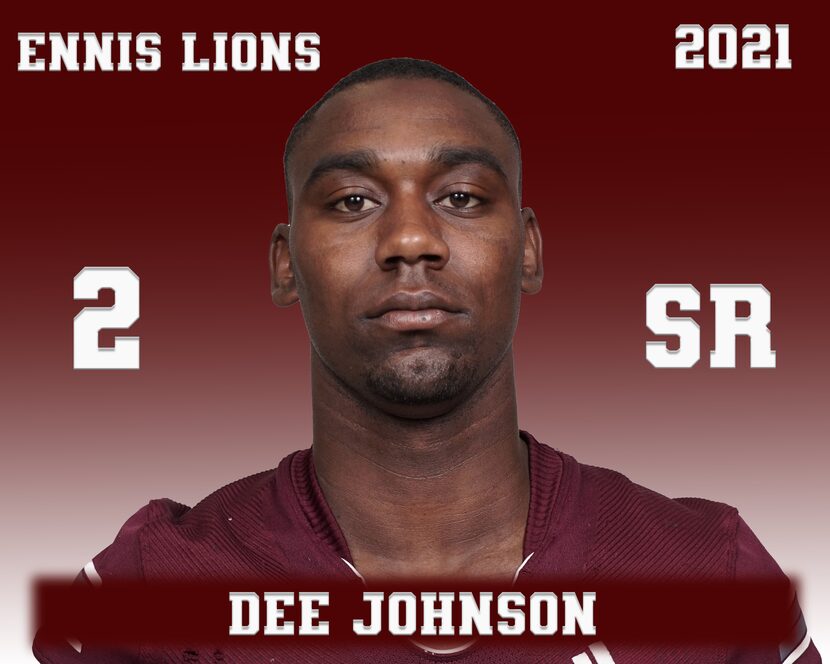 Ennis running back Dee Johnson