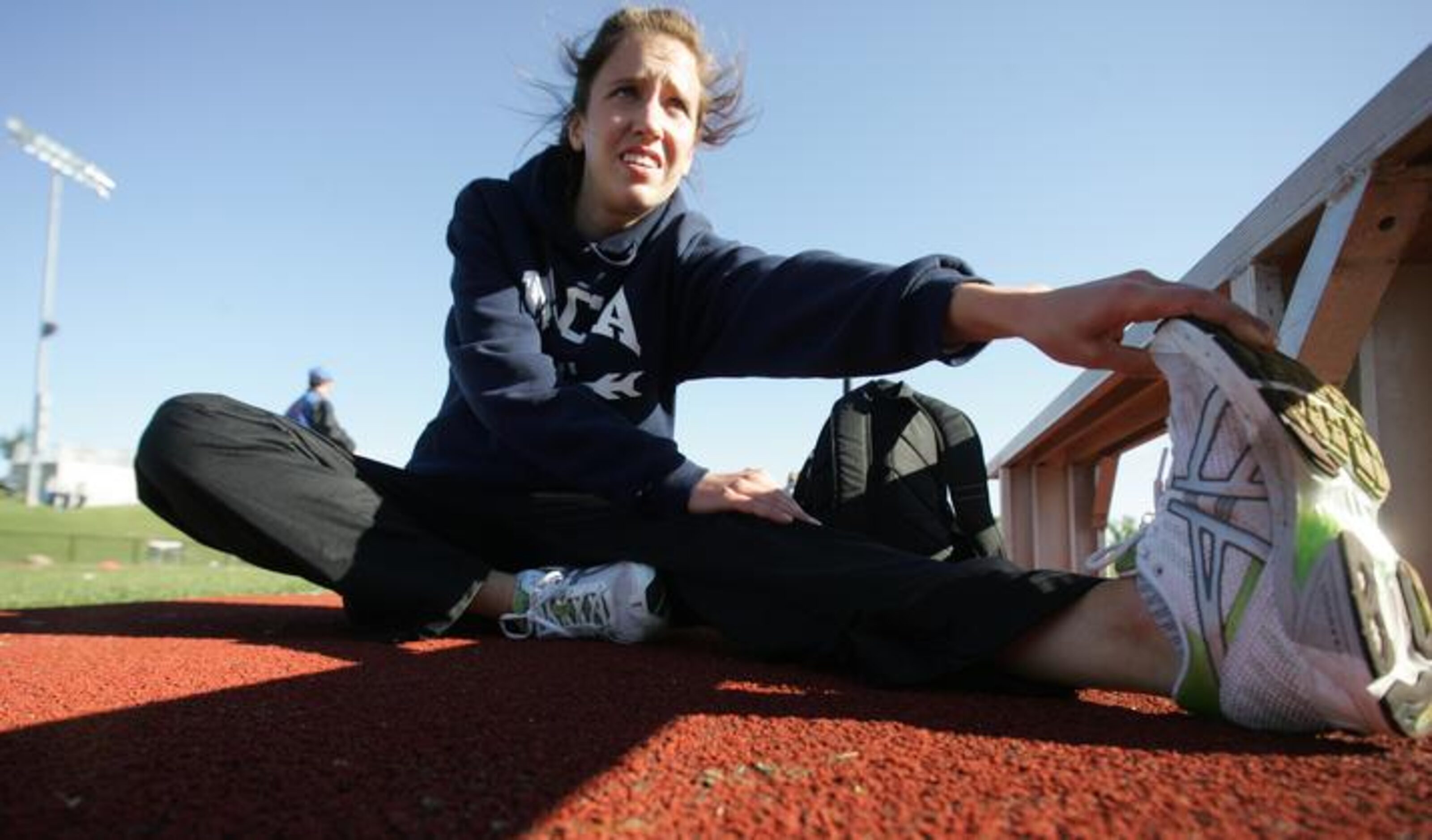 McKinney Christian's Carolyn Bell will be going for her fourth consecutive 3,200 meter title...