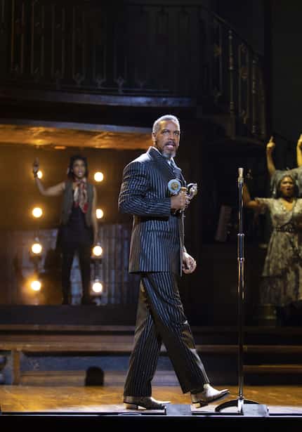 Kevyn Morrow as Hades, king of the underworld, in the North American tour of "Hadestown."
