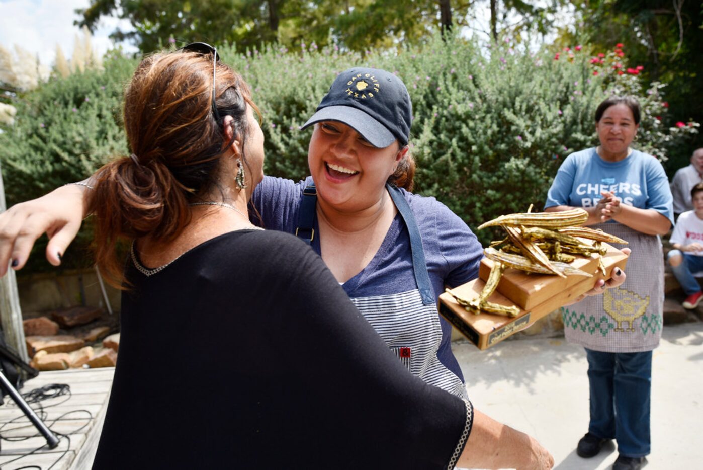 Chef Anastacia Quinones of Oddfellows won best okra dish at last year's Okrapalooza. The...