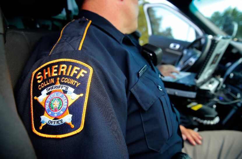 Collin County deputy sheriffs patrol Collin County on Tuesday. The Collin County Sheriff's...