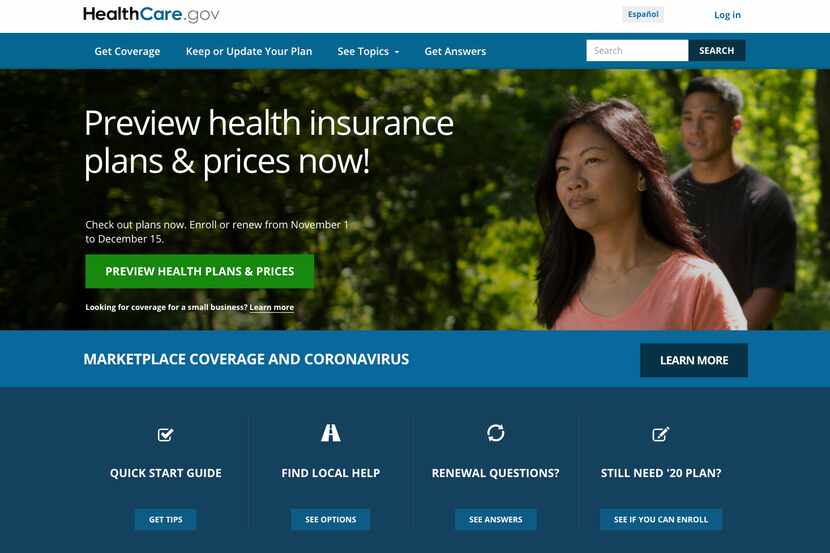 Nearly half a million Texans have added insurance coverage through HealthCare.gov since the...